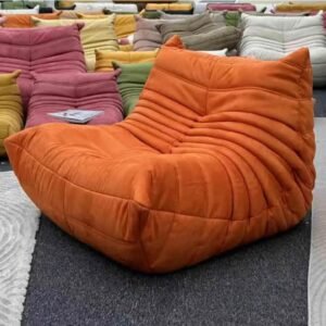 Comfy Single Seated Floor Sofa Armless Lazy Chair