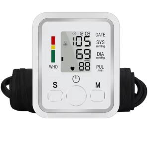 Large Cuff Automatic Upper Arm BP Monitor Digital Blood Pressure and Pulse Reader