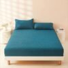Soft and Breathable 3D Air Fabric Mattress Protector 100% Waterproof Fitted Bed Cover