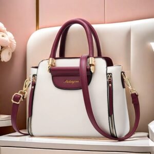 Urban Color Block Bag Women’s Handheld and Crossbody Shoulder Bag
