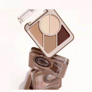 Judydoll 5-in-1 Eyeshadow and Brow Palette Natural Look, Long-Lasting, Multi-Use Makeup