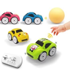 Smart RC Cartoon Mini Car Sensor Remote Control Toy with Music and Lights