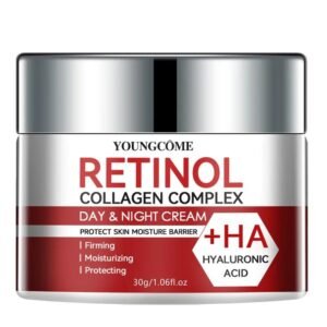 Anti-Wrinkle Retinol Collagen Cream Intense Moisture for Dry and Aging Skin